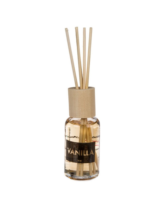 Odorizant de camera cu betisoare, Home Fragrance, 30 ml, Vanilie