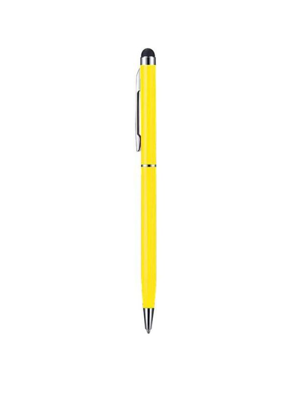 Stylus de precizie cu Pix incorporat, Galben, universal