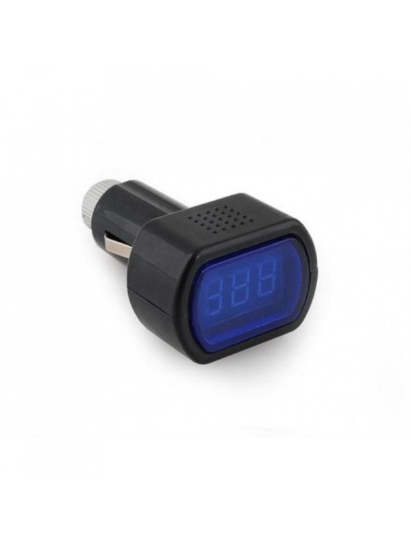 Tester pentru baterie auto, display LED, afisare in timp real, negru