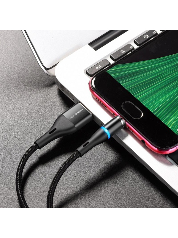 Cablu de incarcare magnetic USB to Micro USB