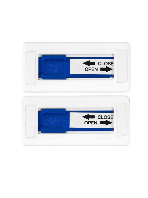 Set 2 bucati, protectie camera web, anti spion, hacking, spyware, culisabila, Albastru