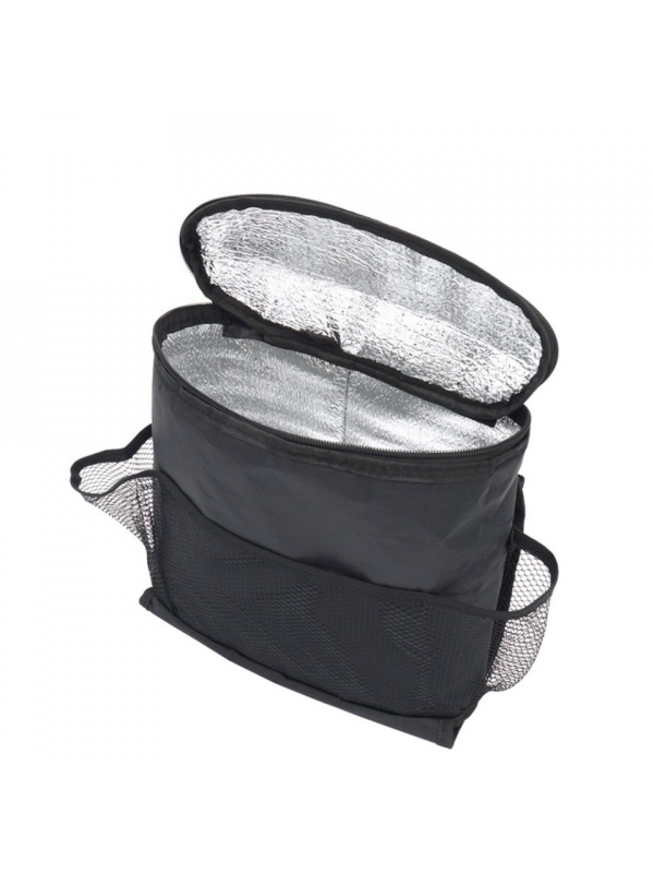 Organizator auto Termic, pentru spatarul scaunelor, panza groasa, negru
