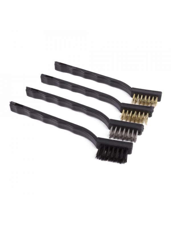 Set 4 bucati, perii de curatat pentru lucrari de bricolaj, 170 mm, negre