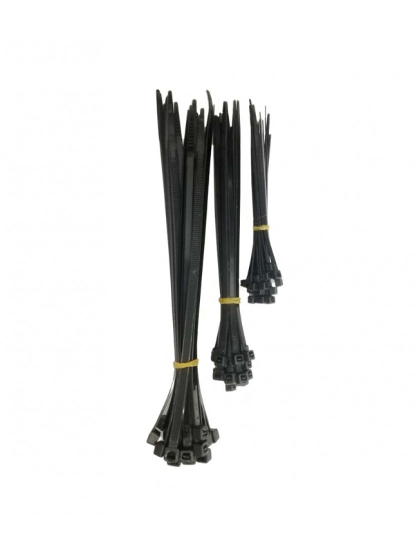 Set 60 bucati Soricei, Coliere din plastic pentru electronica fina, 3 dimensiuni, Negre