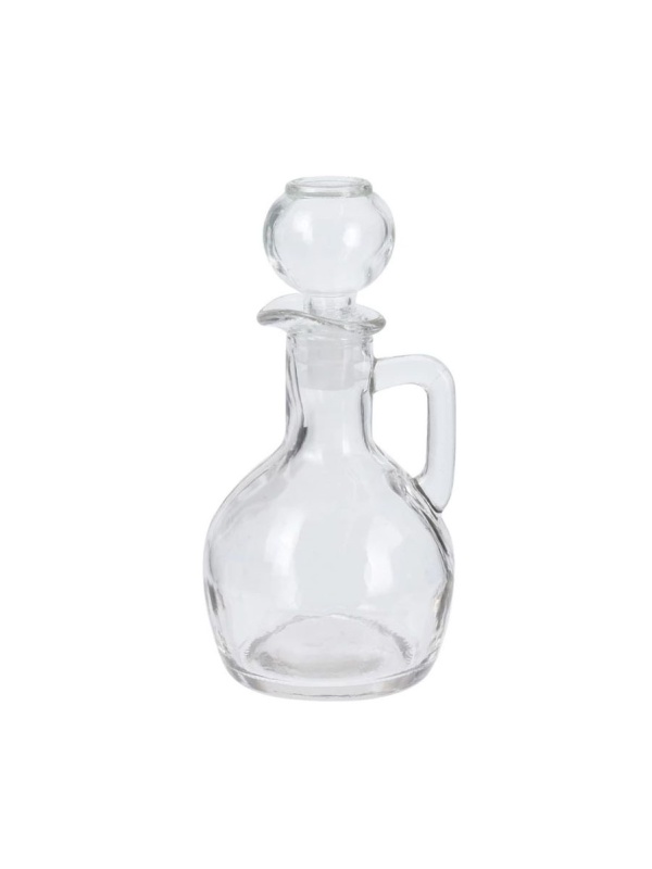 Sticla cu capac, tip Ulcior, pentru Ulei sau Otet, 200 ml, etansa, transparenta