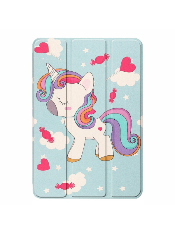 Husa Smart Cover ebook, pentru Kobo Libra 2 2021 7 inch, model unicorn