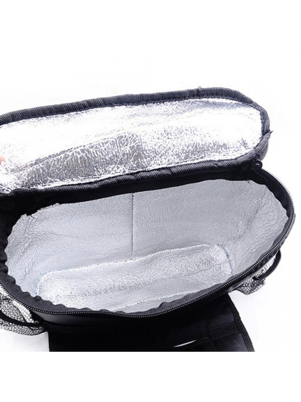 Organizator auto Termic, pentru spataru scaunelor, panza groasa, negru