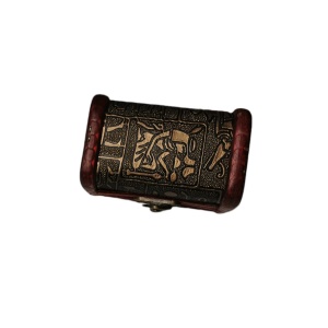 Cutie din lemn pentru cadouri, tip Cufar, 90x60x62mm, model Egipt