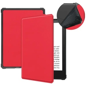 Husa Smart Cover tableta, pentru Kindle Paperwhite 5 2021 6.8 inch, rosie