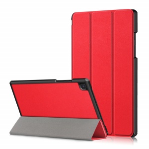 Husa tableta smart cover, compatibila cu Samsung Galaxy Tab A7 10.4 2022 T503 T507 rosie - Img 2
