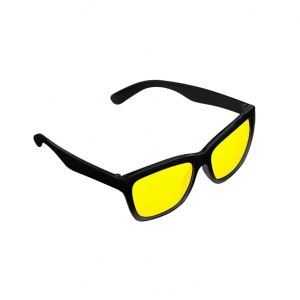 Ochelari auto, pentru condus pe timp de noapte, design retro, Negri