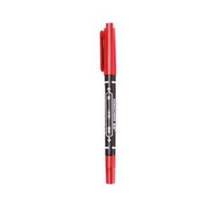 Set 10 bucati, Marker si Liner 2 in 1, sigilate individual, Rosu - Img 7
