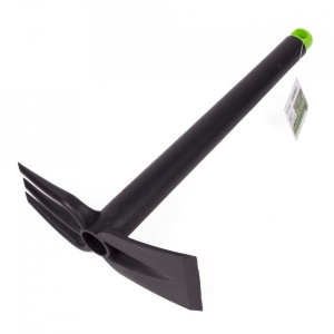 Set 3 bucati, Unelte de gradina confectionate din plastic armat cu fibra de sticla, Negre