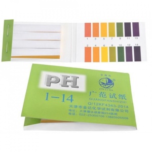 Set 80 buc hartie turnesol, pentru verificat nivelul de pH al apei