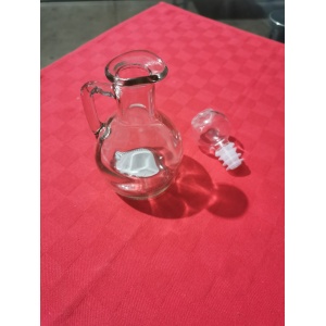 Sticla cu capac, tip Ulcior, pentru Ulei sau Otet, 200 ml, etansa, transparenta