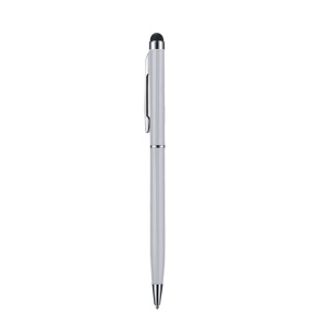 Stylus de precizie cu Pix incorporat, Argintiu, universal