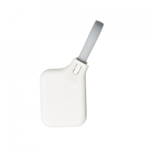 Baterie externa Micro Booster, 500mAh, mufa Micro USB si Lightning, Alba