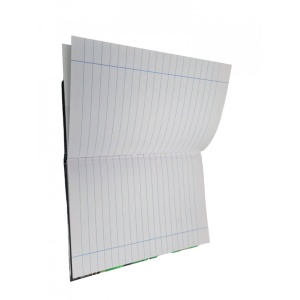 Fiti mereu pregatit cu block notes MIXDesign, ideal pentru notite si schite, cu un aspect vibrant de flori verzi