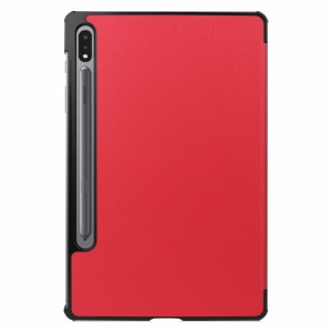 Husa Smart Cover tableta, pentru Samsung Galaxy Tab S8 X700 X706 11 inch 2022, rosie - Img 3