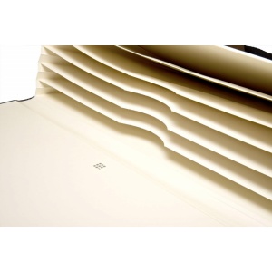 Portofoliu Moleskin XS, cu 6 compartimente, 143x92mm, negru