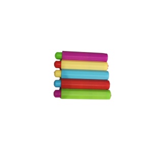 Set 5 bucati, suporturi de prindere creta școlara, pentru ø 9-10 mm, multicolor - Img 1