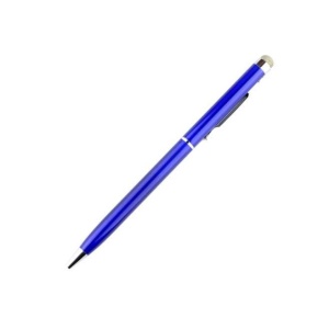 Stylus cu pix si varf din Microfibra - Albastru