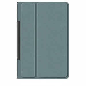 Husa Smart Cover tableta, pentru Lenovo Yoga Tab 11 YT-J706F 11 inch 2021 verde inchis