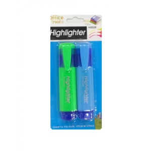 Set 2 bucati, Evidentiator pentru documente, Office Trend, fluorescent,  Multicolor