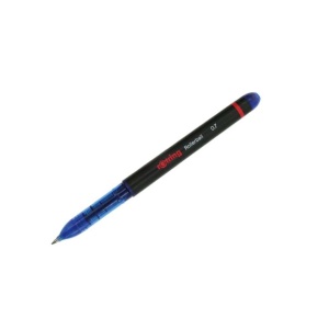 Set 2 Bucati, Pix cu cerneala lichida, Liner, Rotring RollerBall, 0.7 mm, Albastru - Img 2