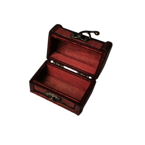 Cutie din lemn pentru cadouri, tip Cufar, 90x60x62mm, model Egipt