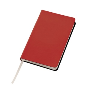 Jurnal de buzunar, Liberty soft feel, A6, 80 file, dictando, Rosu