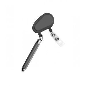 Set 15 Bucati, suport retractabil pentru ecuson prevazut cu stylus pen si pix, Multicolor - Img 8