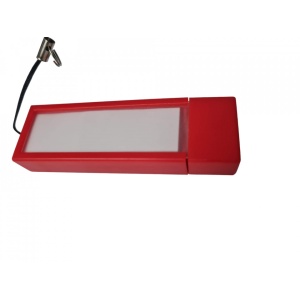 Stick USB Flash drive, Reflects NOTES, dotat cu, compartiment de notite, 4GB, Rosu - Img 3