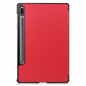 Husa Smart Cover tableta, pentru Samsung Galaxy Tab S8 X700 X706 11 inch 2022, rosie - Img 1