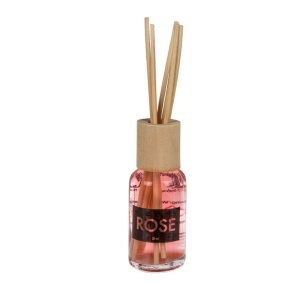 Odorizant de camera cu betisoare, Home Fragrance, 30 ml, Trandafir