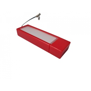 Stick USB Flash drive, Reflects NOTES, dotat cu, compartiment de notite, 4GB, Rosu - Img 4