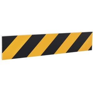 Bara protectie portiera auto pentru garaj, reflectorizanta, autoadeziva