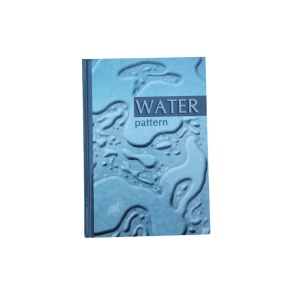 Caiet Block notes, MIXDesign, liniat dictando tip W, A5,96 file, coperti cartonate, model Water, Bleomarin