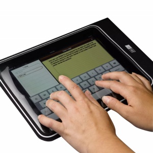 Husa impermeabila pentru tablete de 9,7 - 10 inch, Case Logic, Neagra