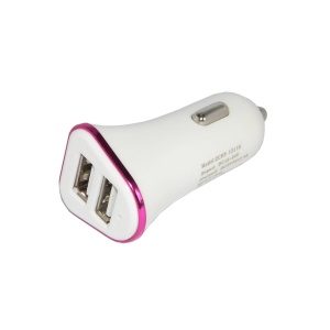 Incarcator auto 5V 2.4 A alb