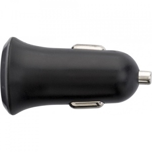 Incarcator Auto mic, cu USB si USB C, 5v 3A, Negru