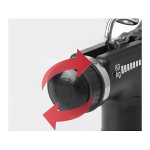 Presa de antebrat pentru exercitii, resistenta 10-60 kg, contor integrat, Verde