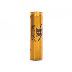 Set 2 bucati, Acumulatori Bailong 18650, Li-Ion, 8800 mAh, 4.2V, Gold edition