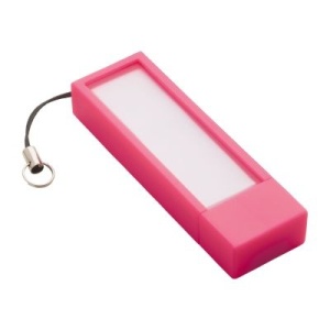 Stick USB Flash drive, Reflects NOTES, dotat cu, compartiment de notite, 4GB, Magenta