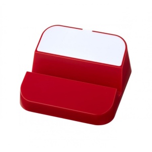 Suport de birou pentru telefon cu Hub USB incorporat, Rosu