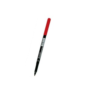 Set 12 bucati, Marker permanent, subtire, varf rotund, rezistent UV, Rosu