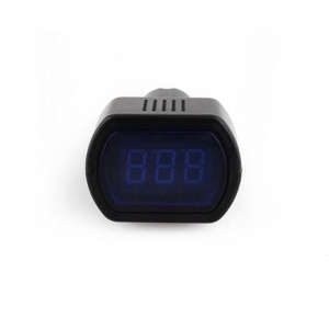Tester pentru baterie auto, display  LED, afisare in timp real, negru