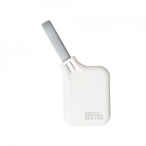 Baterie externa Micro Booster, 500mAh, mufa Micro USB si Lightning, Alba