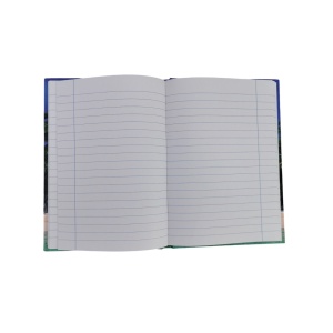 Caiet Block notes, MIXDesign, liniat dictando tip W, A5,96 file, coperti cartonate, model Palmieri, Turcoaz