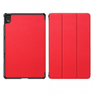 Husa smart cover tableta, pentru Lenovo Tab P11 Plus 11 inch J616/J607 rosie - Img 3